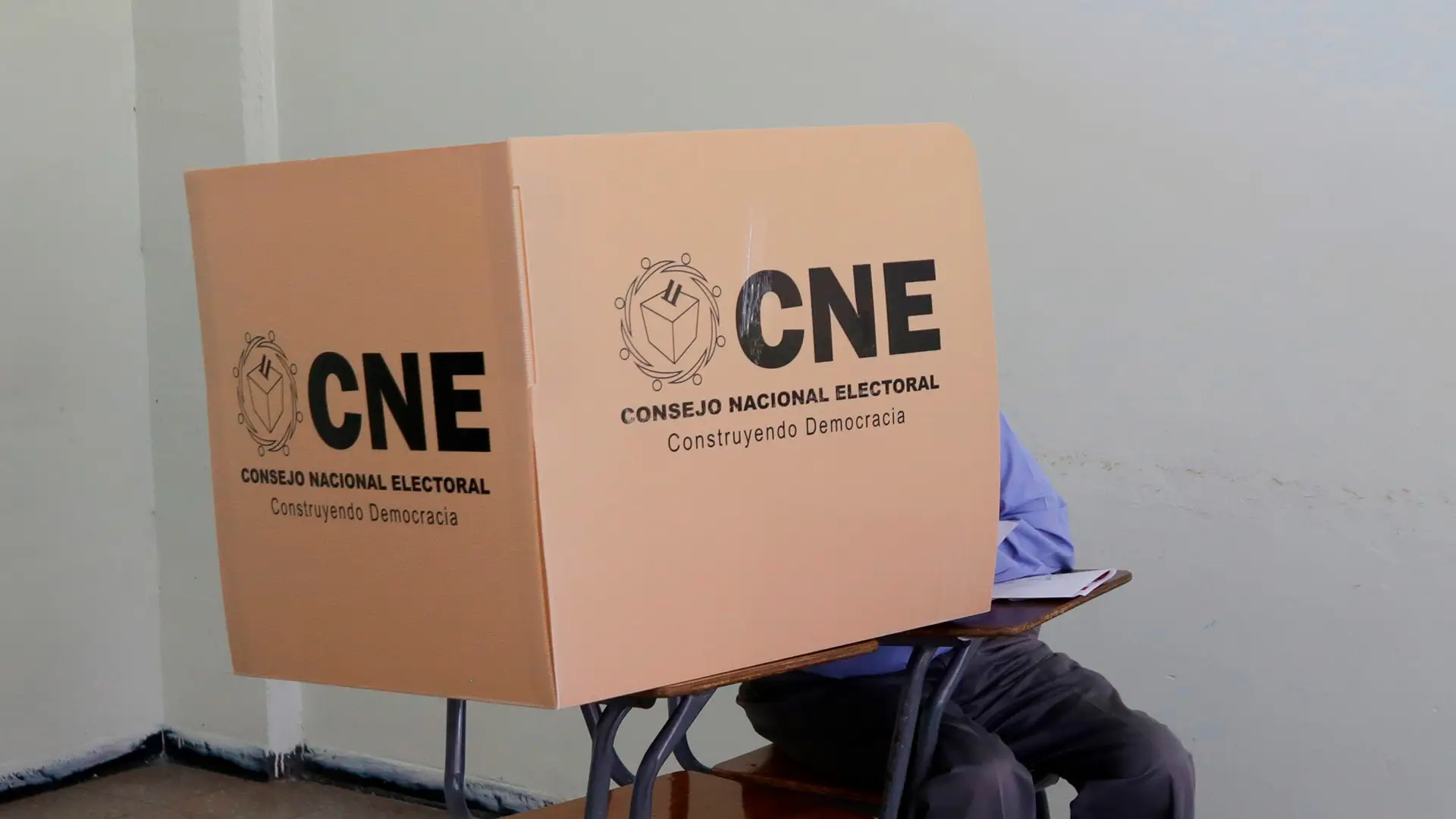 persona votando