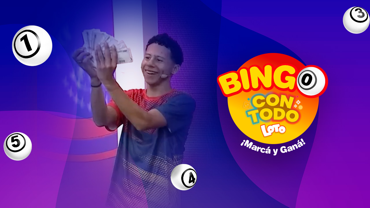 ¡Brayan Valladares gana 30 mil lempiras en el Bingo Con Todo Loto!