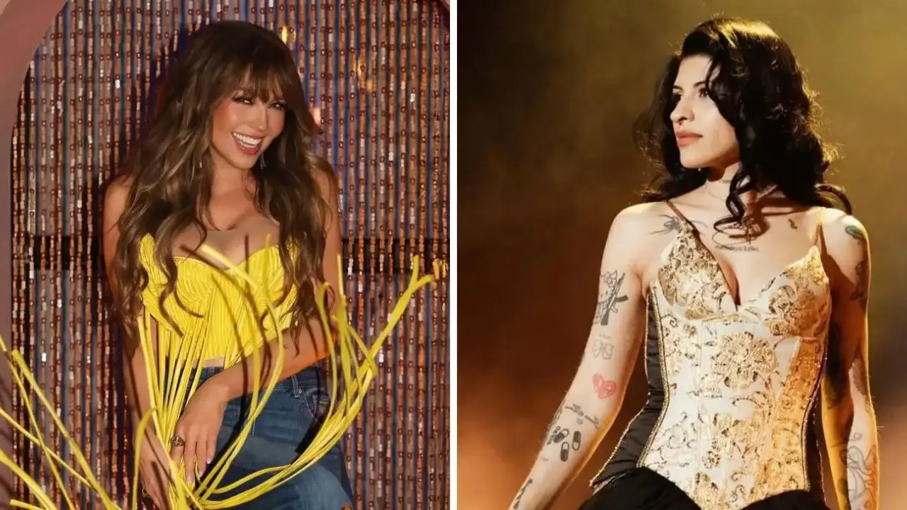 Imagen de El mensaje de Thalía a Cazzu y su colaboración con Ángela Aguilar