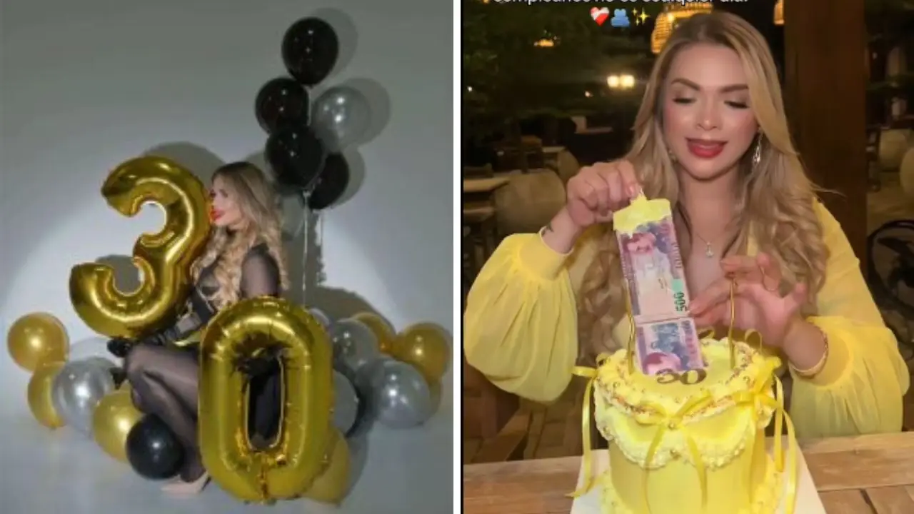 Hondureña se vuelve viral tras recibir miles de lempiras en su cumpleaños