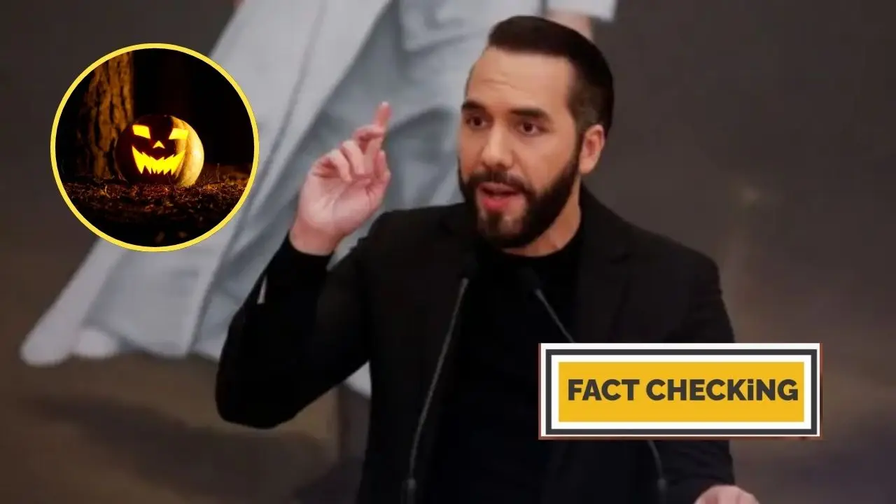 Imagen de ¿Nayib Bukele contra Halloween? Lo que está causando revuelo en redes