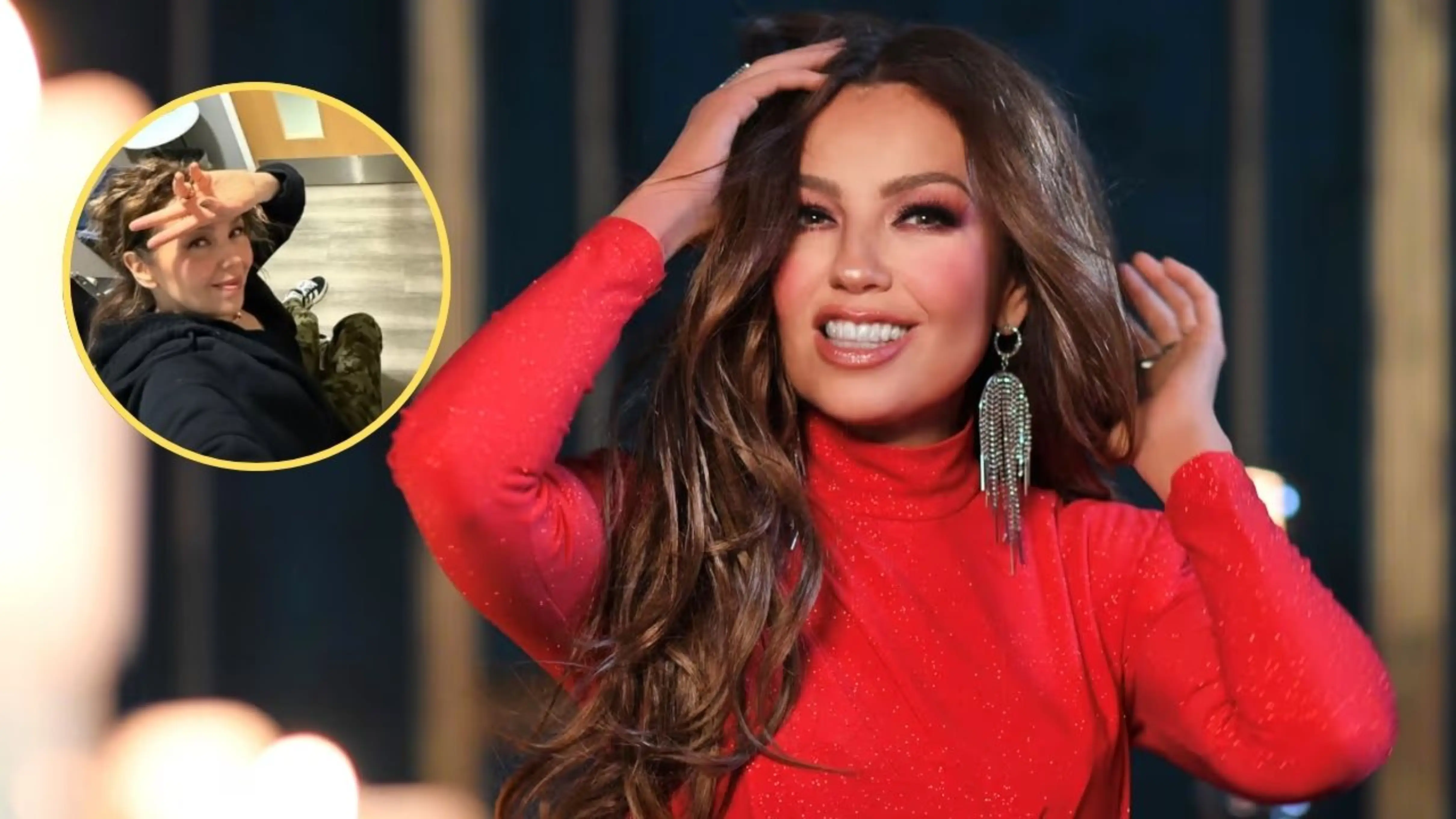 ¿Qué le pasó a Thalía? La cantante aparece hospitalizada