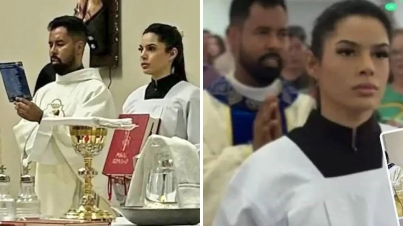 Sacerdote es sorprendido en situación comprometedora con prometida de feligrés