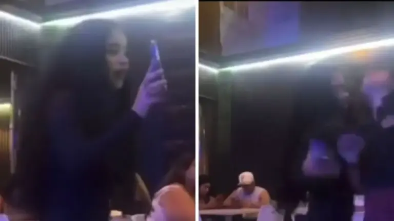 Imagen Principal de Nota: Video viral: joven se va a los golpes con mesera por “celos”