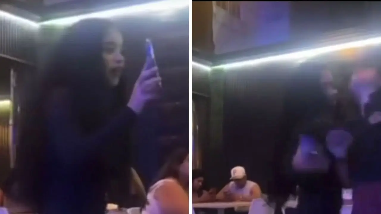 Imagen de Video viral: joven se va a los golpes con mesera por “celos”