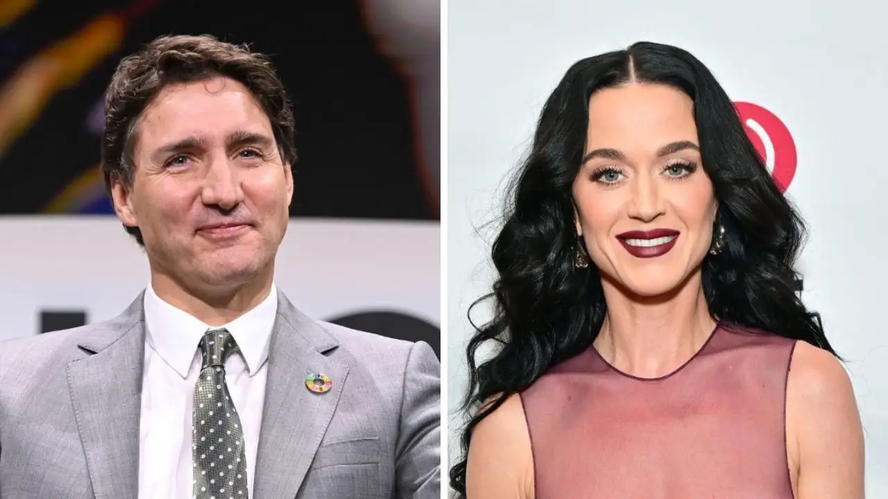 Viralizan imágenes de Katy Perry y Justin Trudeau en su momento más íntimo
