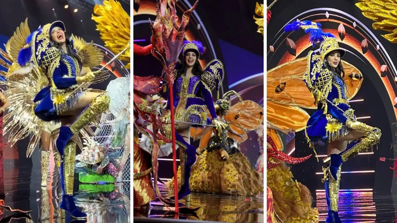 Alejandra Fuentes sorprende al convertirse en palillona en Miss Universo Imagen de Alejandra Fuentes sorprende al convertirse en palillona en Miss Universo