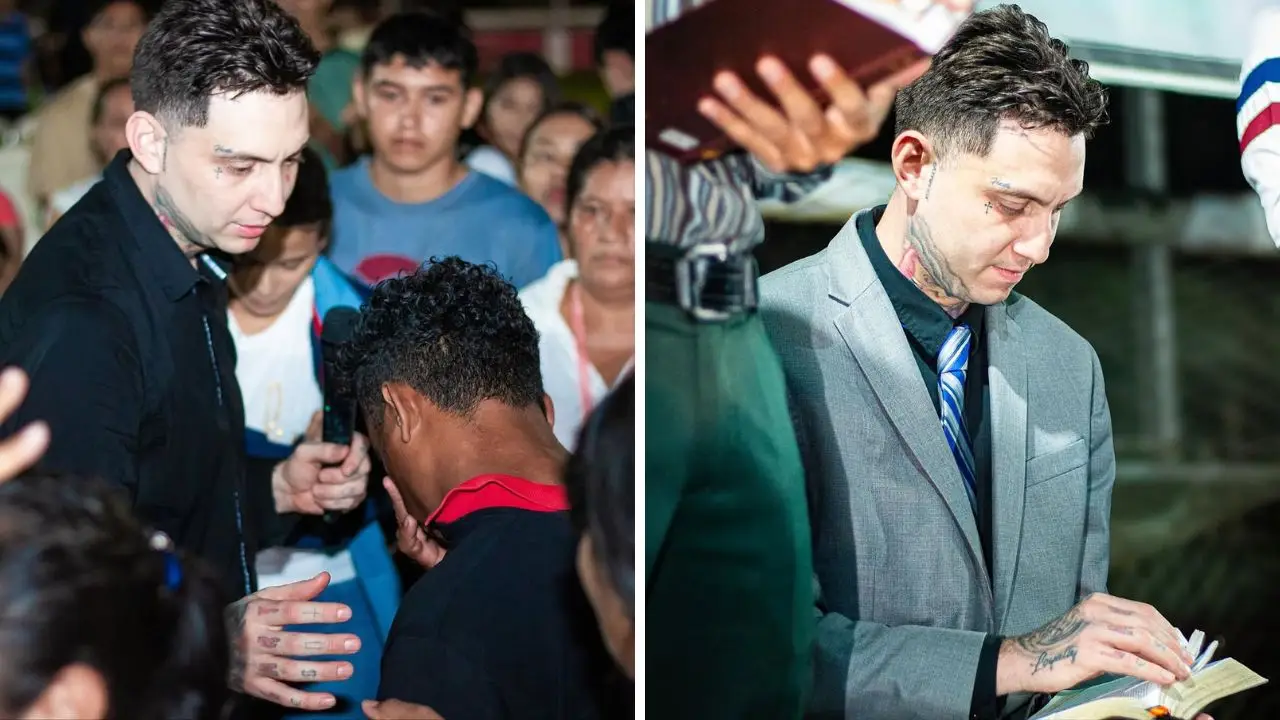 “El trap viene de lo malo”: Lary Over sorprende al predicar en Honduras