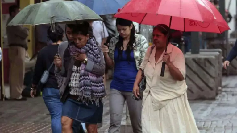 Imagen de Nota: Frente frío dejará hasta 4 °C menos y lluvias fuertes en varias zonas de Honduras