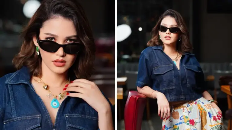 Imagen de Nota: Jennifer Aplícano presume cuerpazo en seductor vestido rojo