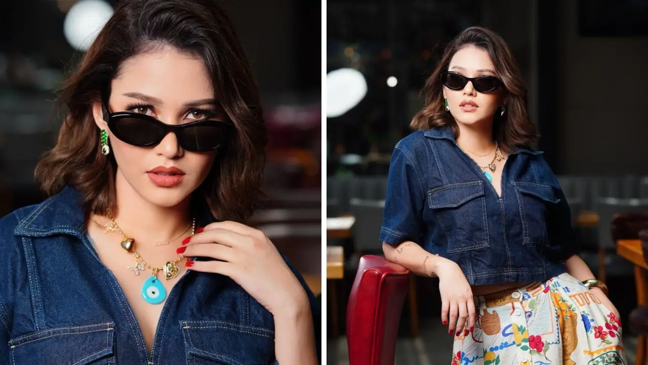 Imagen Principal de Nota: Jennifer Aplícano presume cuerpazo en seductor vestido rojo