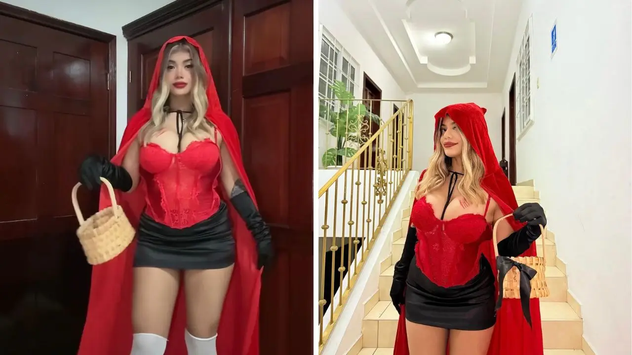 Nicky Escobar enciende las redes con sensual disfraz de Halloween