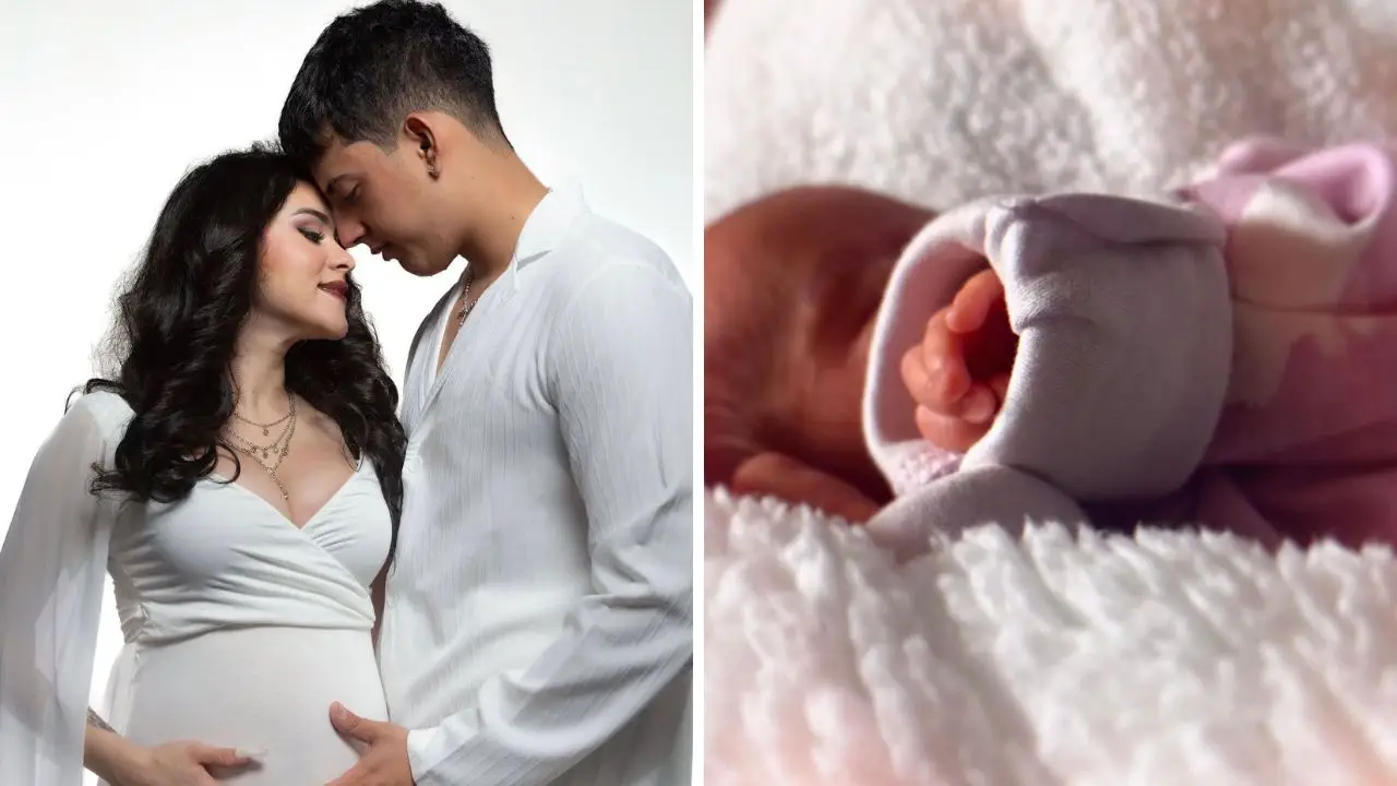 ¡Ya es mamá! Onice Flores da la bienvenida a su hija junto a su pareja