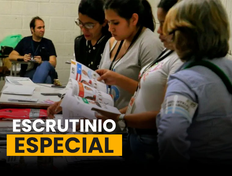 Elecciones Generales 2025 - Escrutinio Especial