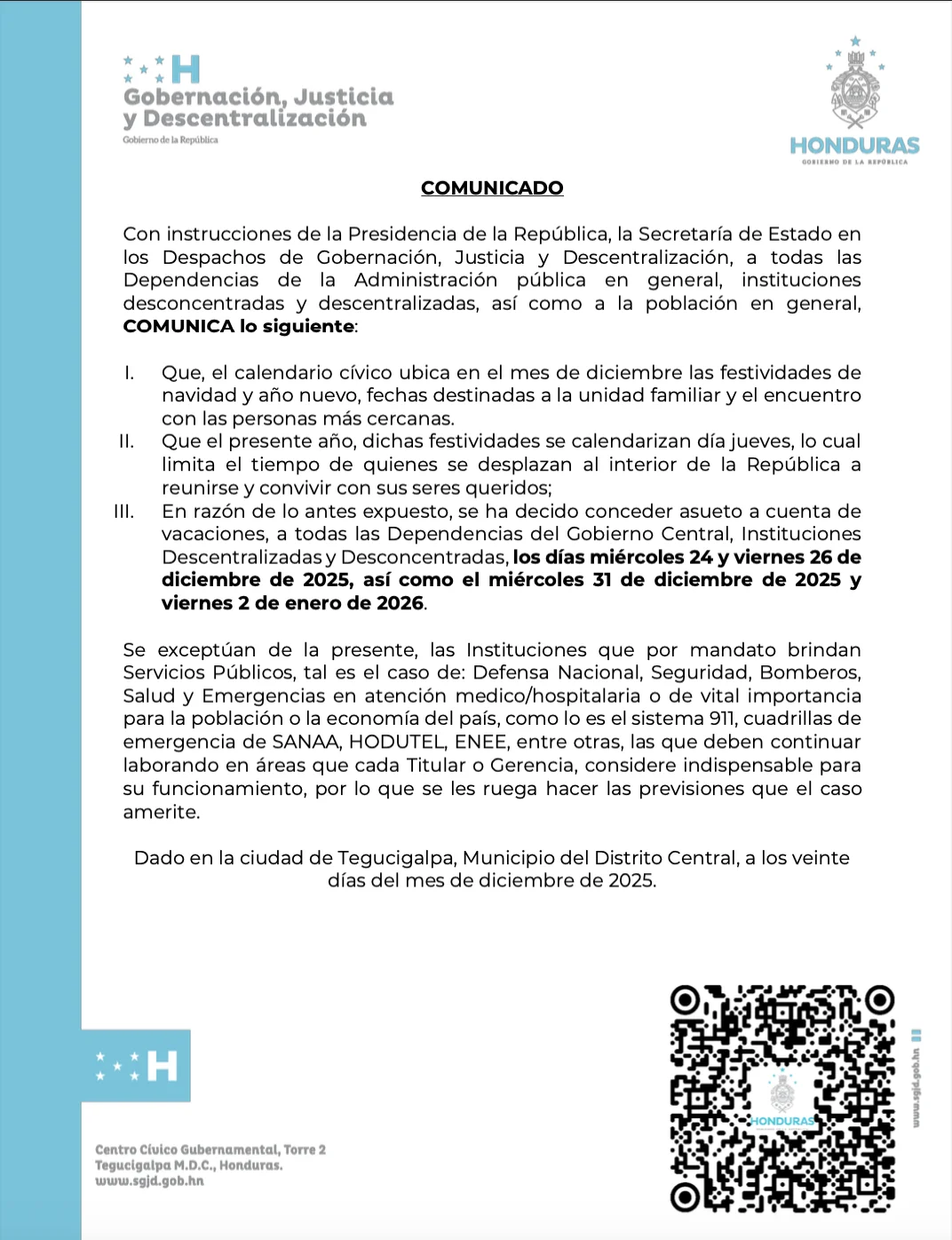 asueto navidad y año nuevo