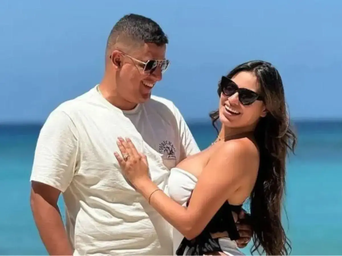 Alejandra Rubio y su exesposo
