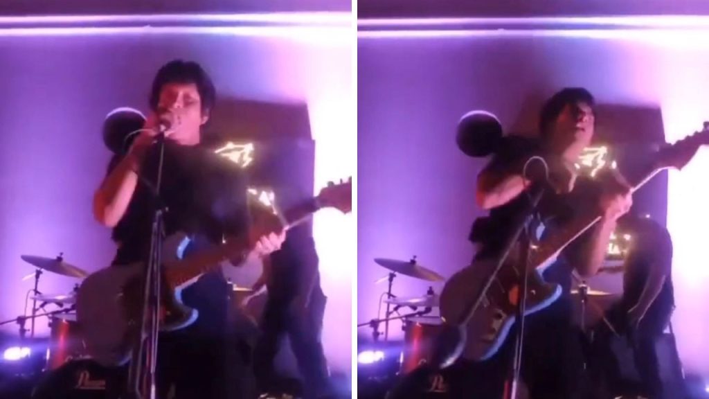 cantante electrocutado