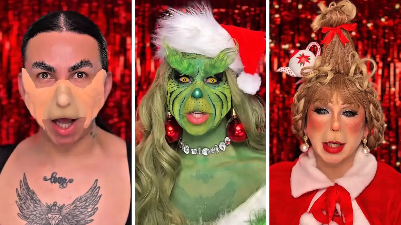 Imagen Principal de Nota: Betanco sorprende a sus seguidores con maquillaje inspirado en El Grinch