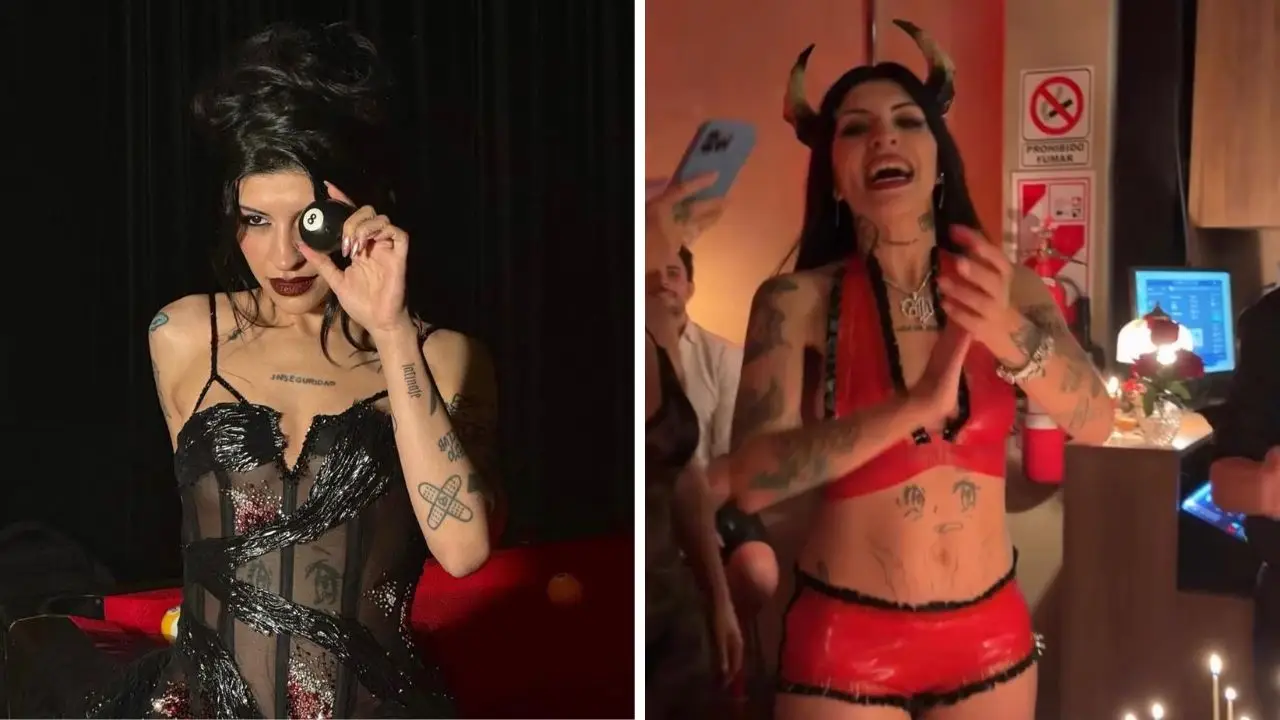 Cazzu enciende la temperatura con sensual traje en su celebración de cumpleaños