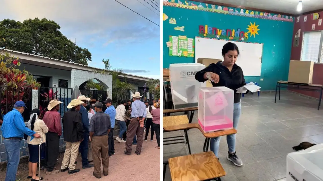 San Antonio de Flores inica conteo de votos Imagen de San Antonio de Flores inica conteo de votos