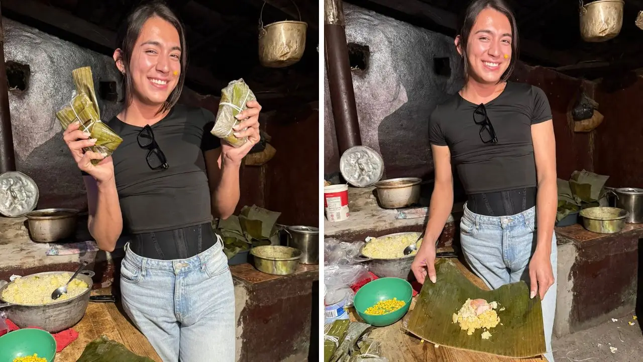 Imagen Principal de Nota: La Bicha Catracha comparte receta de tamales con su abuela en redes