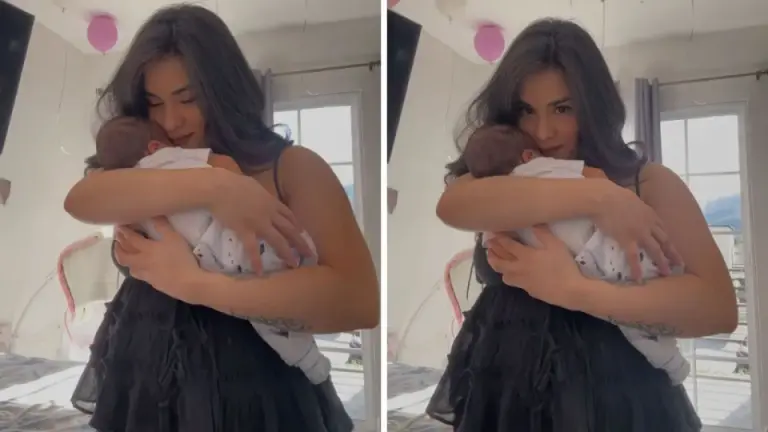 Imagen Principal de Nota: Ónice Flores comparte las primeras fotos de su bebé