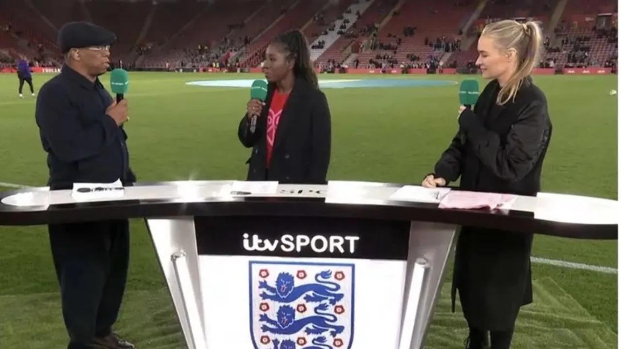 Presentadora deportiva se desmaya en plena transmisión en vivo