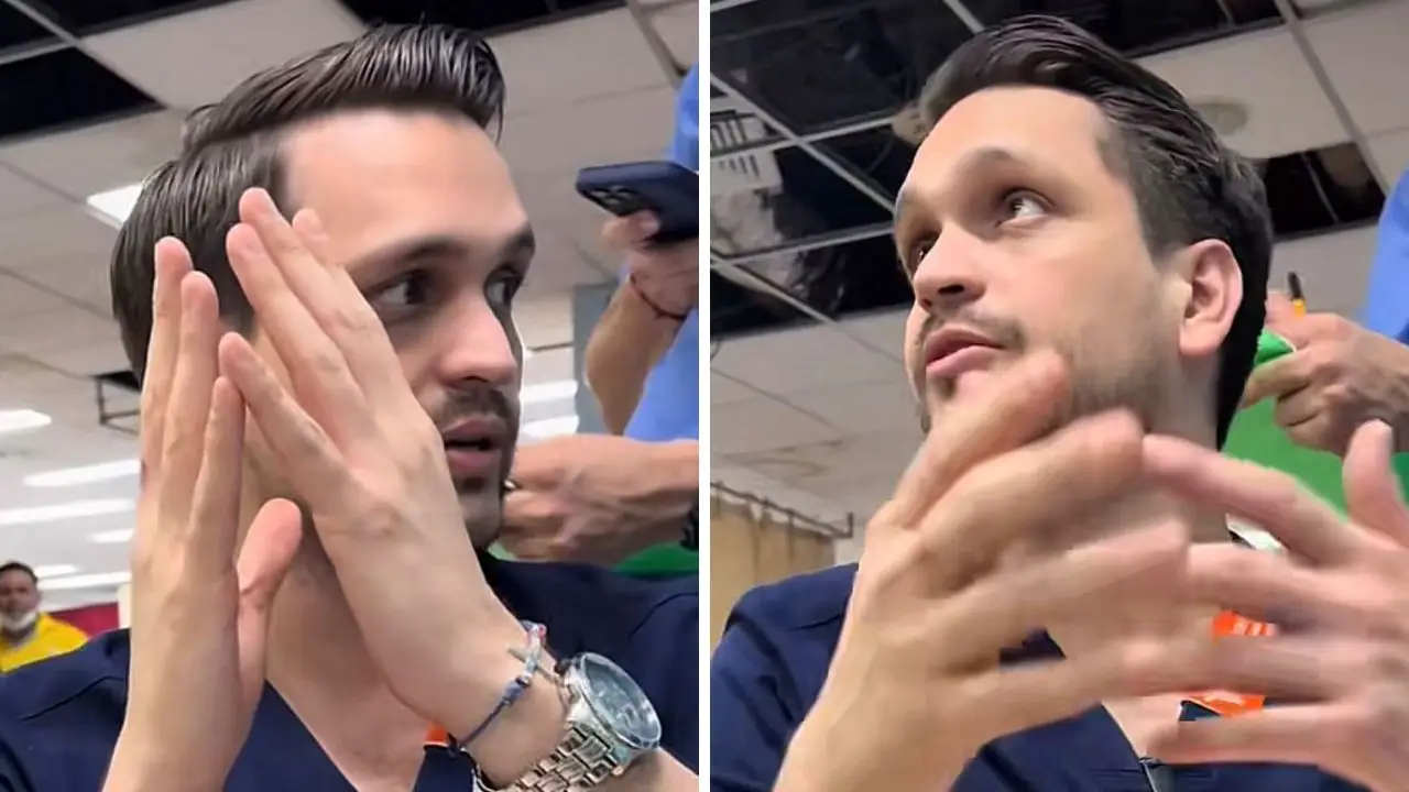 “Que bello” Doctor del Hospital Escuela roba suspiros en redes sociales