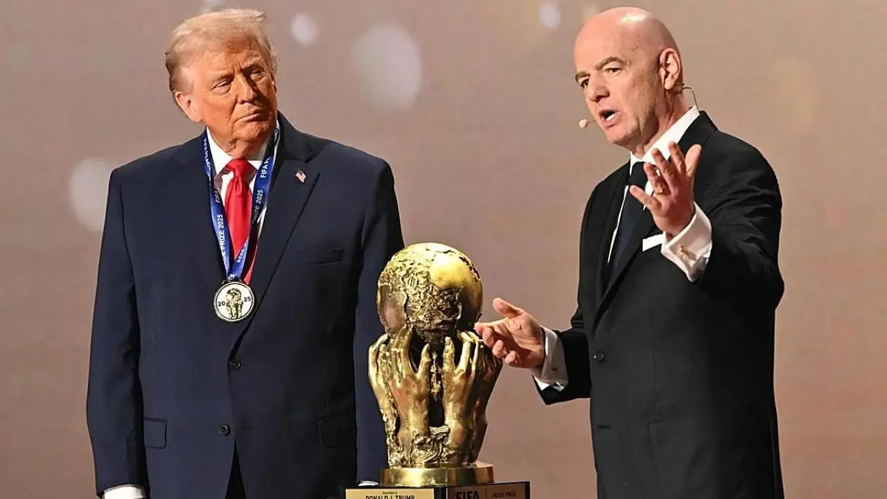 Imagen Principal de Nota: Sorteo Mundial 2026: FIFA entrega a Donald Trump el Premio a la Paz