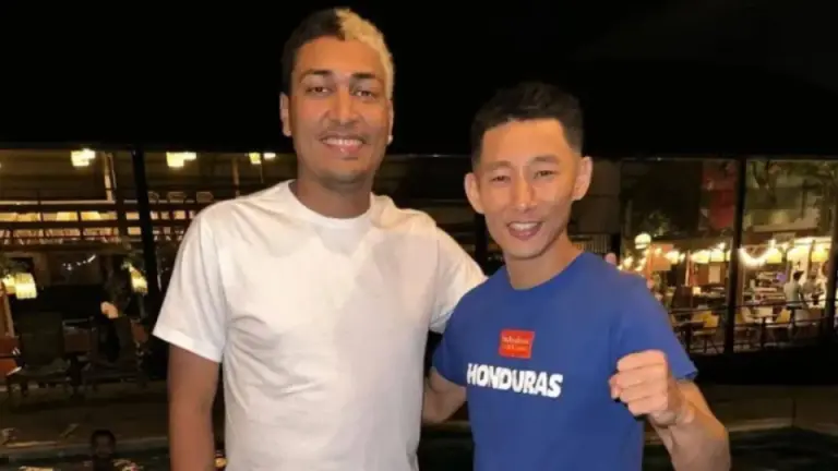 Imagen Principal de Nota: Supremo sorprende con donación de 100 mil lempiras a proyecto de Shin Fujiyama