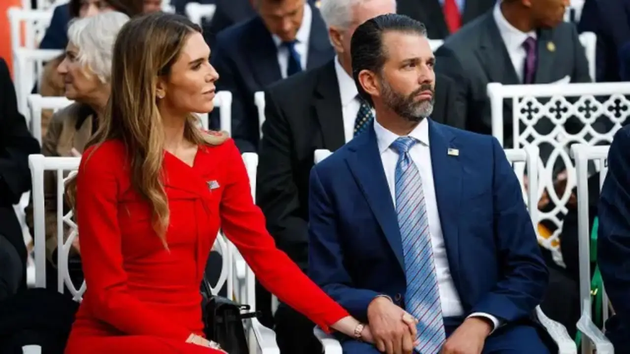 Trump Jr. confirma boda con famosa 'socialité' tras un año de romance