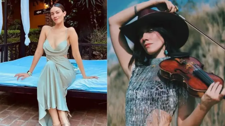 Ella es Esmeralda Camacho la violinista que habría cautivado a Nodal