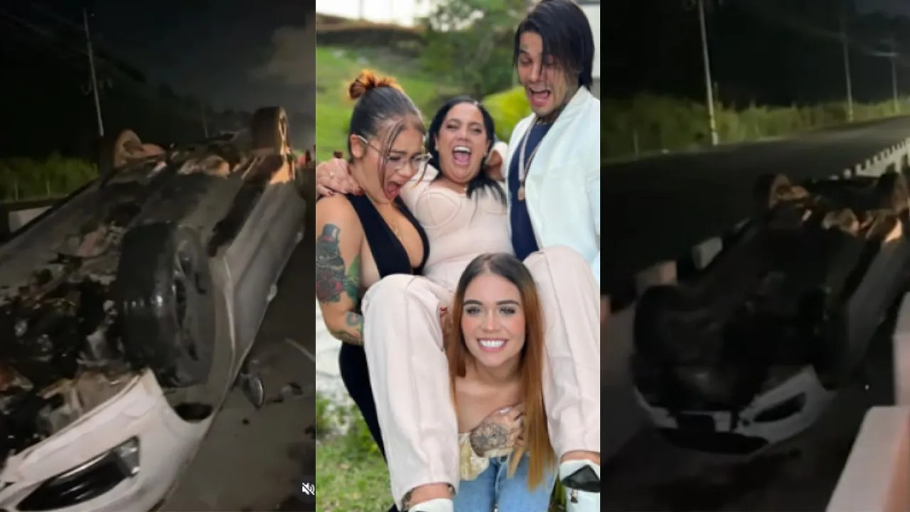 Madre de creador de contenido sufre aparatoso accidente