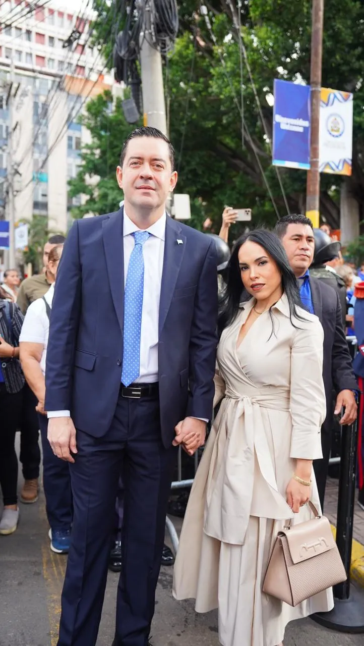 Emilio Hercules junto a su esposa 