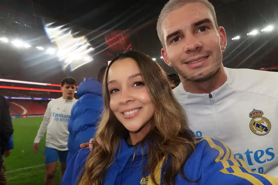 Nuni Joya y Franco Mastantuono