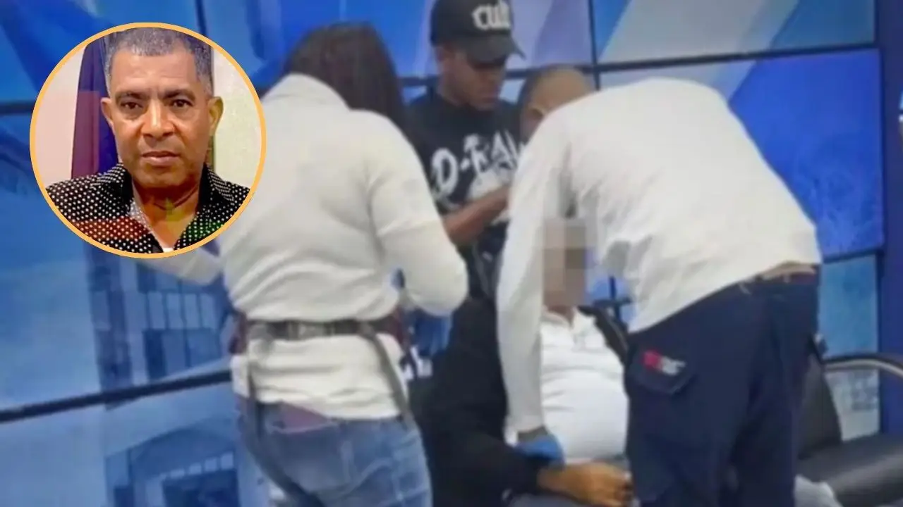 entrevistado muere en vivo