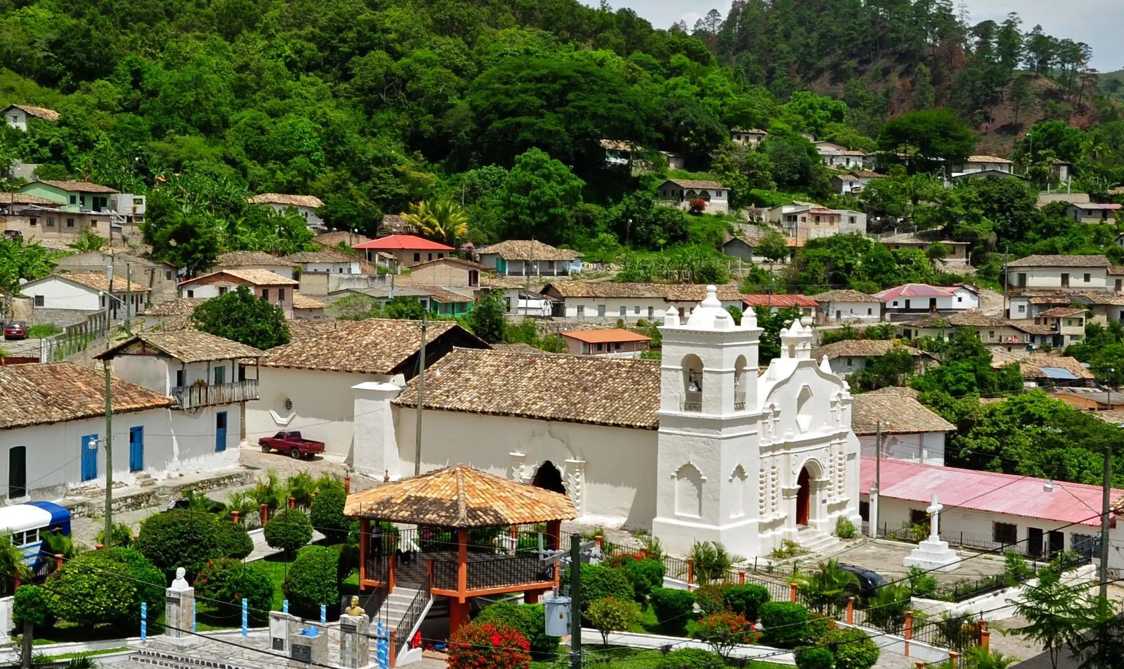 Pueblito en Honduras. 