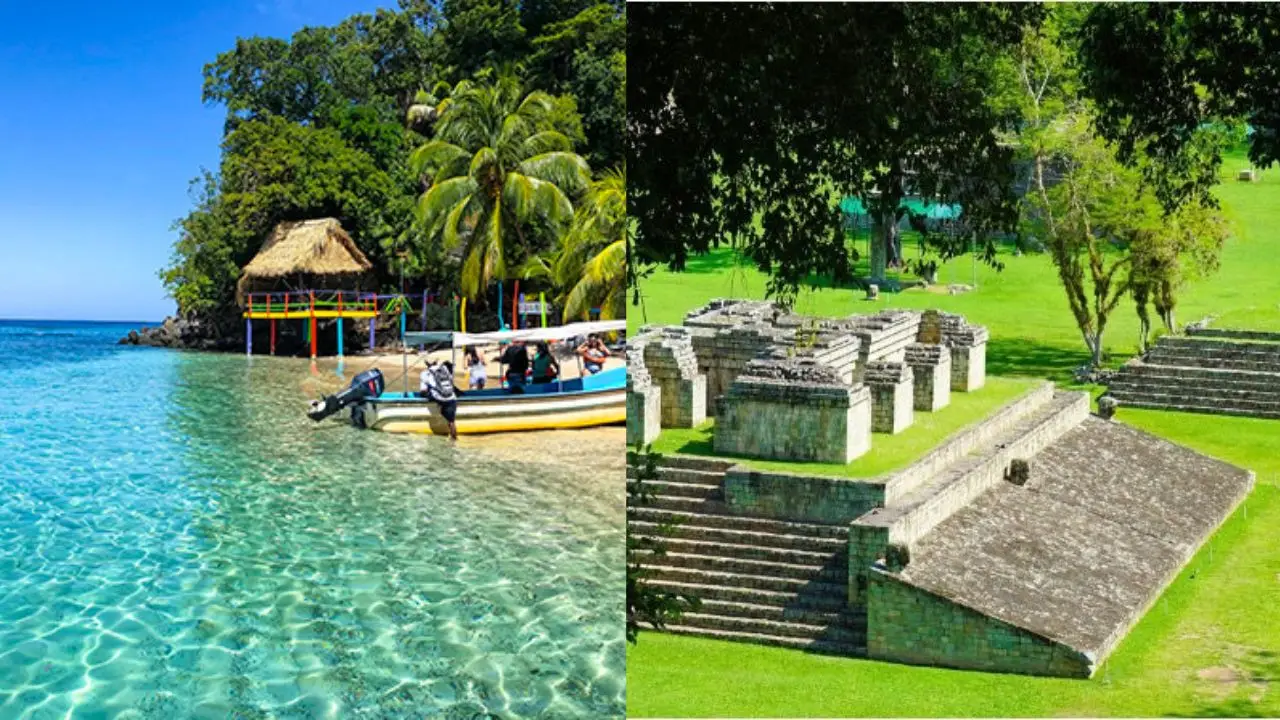Sitios turisticos de Honduras.