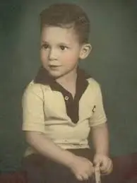 Nasry Asfura de pequeño 