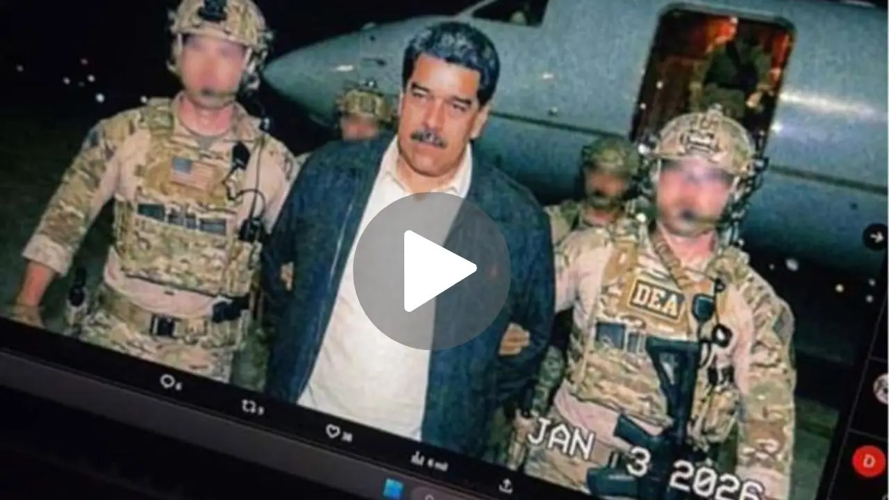 Nicolás maduro detenido