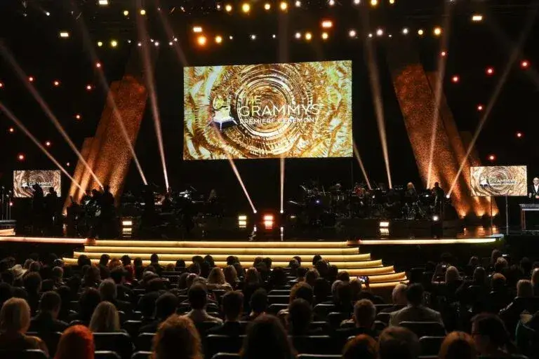 Escenario premios Grammy 
