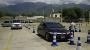Imagen de Así es el examen práctico para obtener licencia de conducir en Tegucigalpa