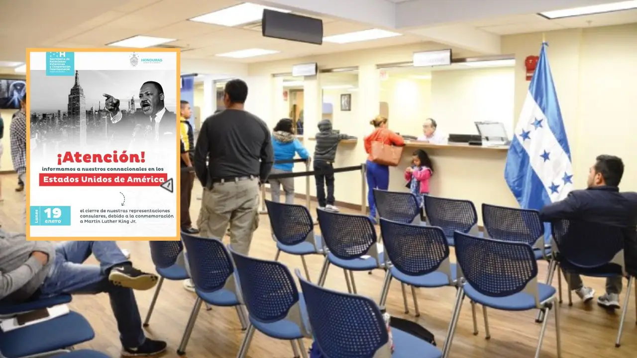 Imagen de Atención hondureños en EE. UU. Consulados no atenderán en esta fecha