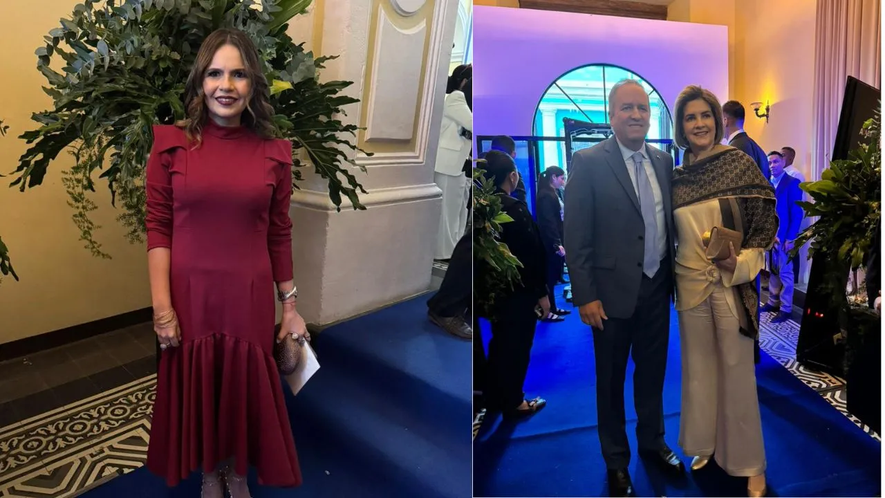 Imagen de Así lucieron los invitados de Juan Diego Zelaya en su toma de posesión