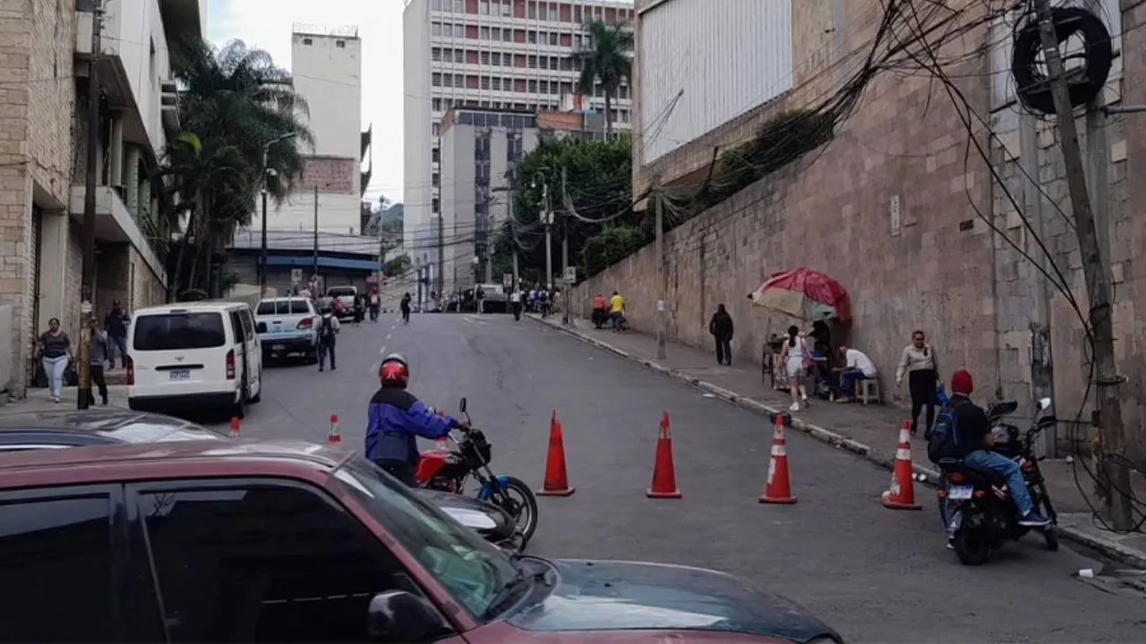 Dos días de calles cerradas por elección de junta directiva del Congreso Nacional