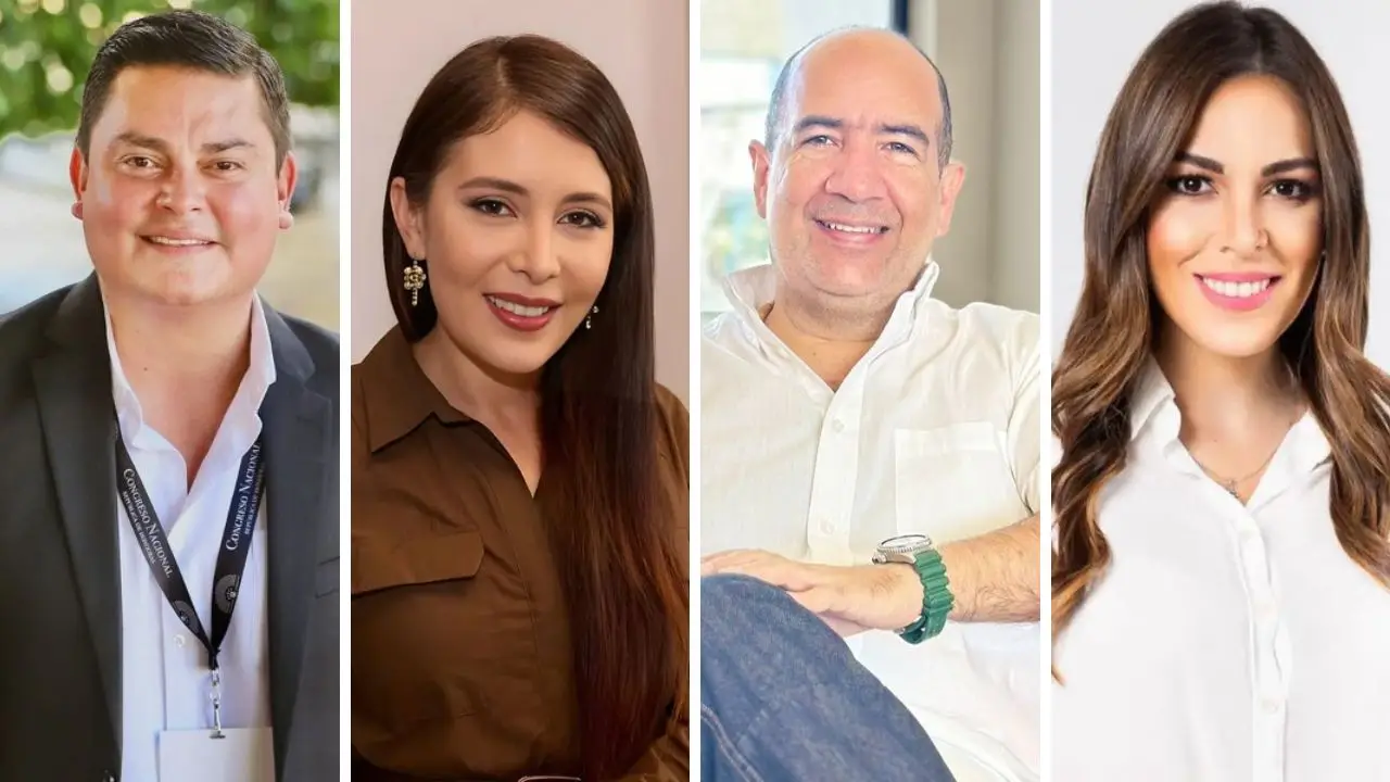 Ellos son los diputados electos por Francisco Morazán