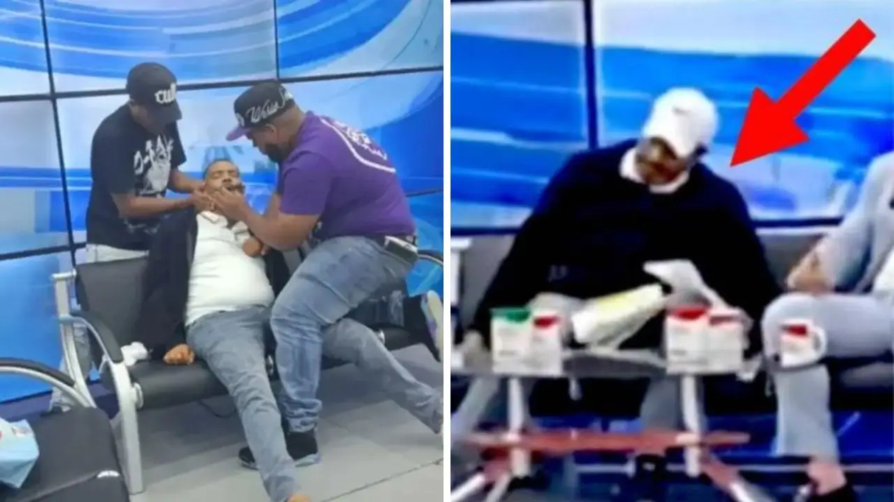 Imagen Principal de Nota: Entrevistado muere en plena transmisión en vivo de conocido noticiero