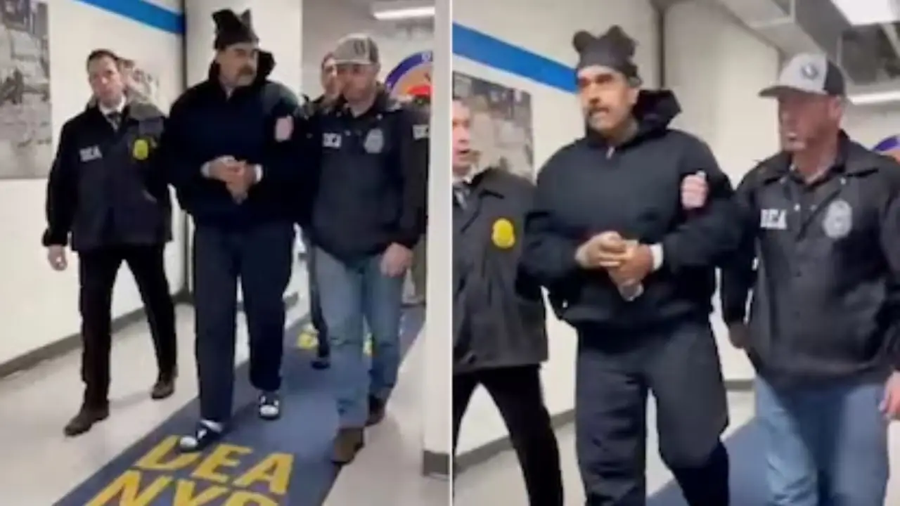 Imagen de VIDEO: Maduro llega a los tribunales en Nueva York ¿de qué lo acusan?