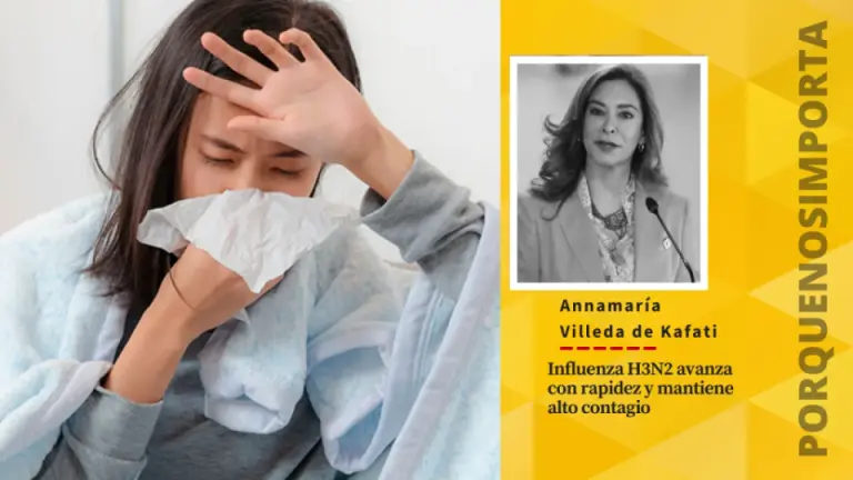 Imagen Principal de Nota: Influenza H3N2 avanza con rapidez y mantiene alto contagio