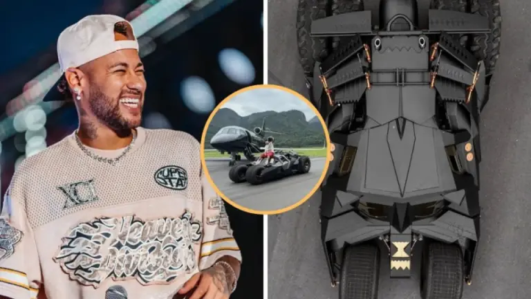 Imagen Principal de Nota: Neymar sorprende al comprar “el Batimóvil”, el auto del Caballero de la Noche